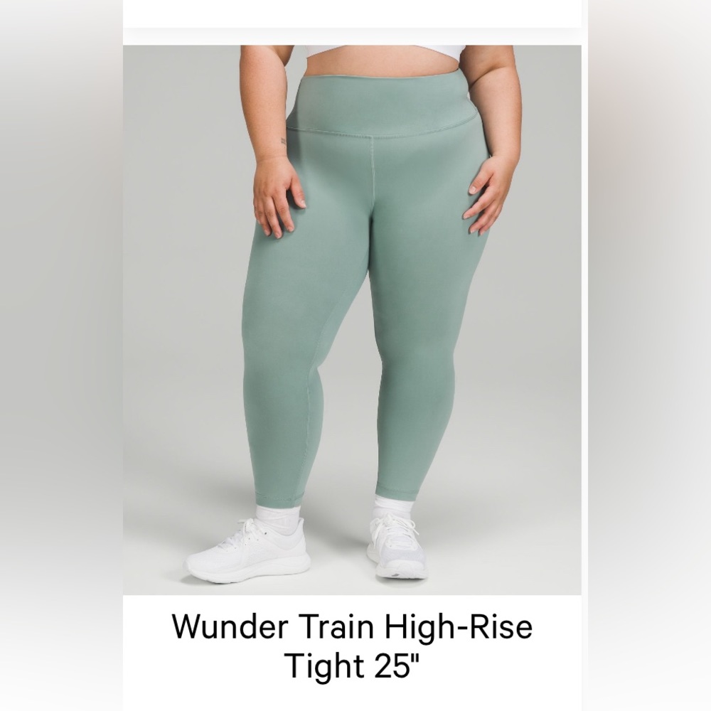 Lululemon Misty Glade Wunder Train 25” size 8